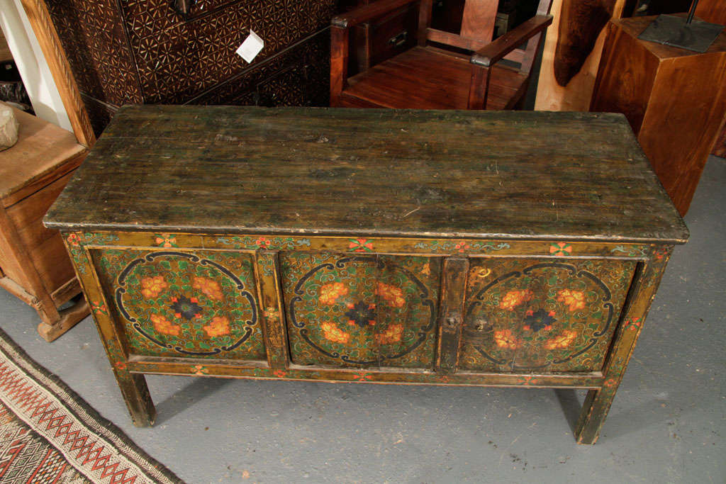 Low Monastery Table w/ Storage 1