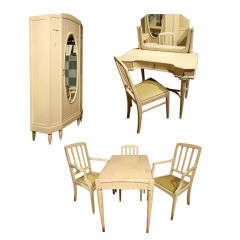 Used French Art Deco Bedroom Set