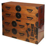 Antique Japanese Clothing Chest