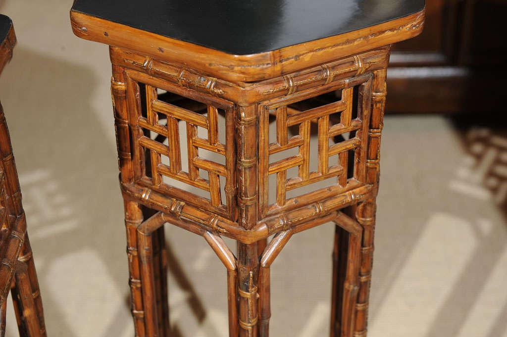 Chinese Bamboo Plant Stand