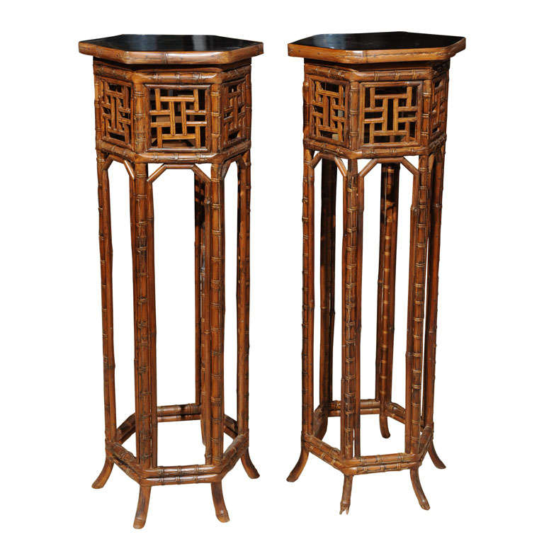 Bamboo Plant Stand