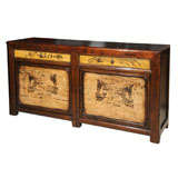Antique Hand Painted Buffet