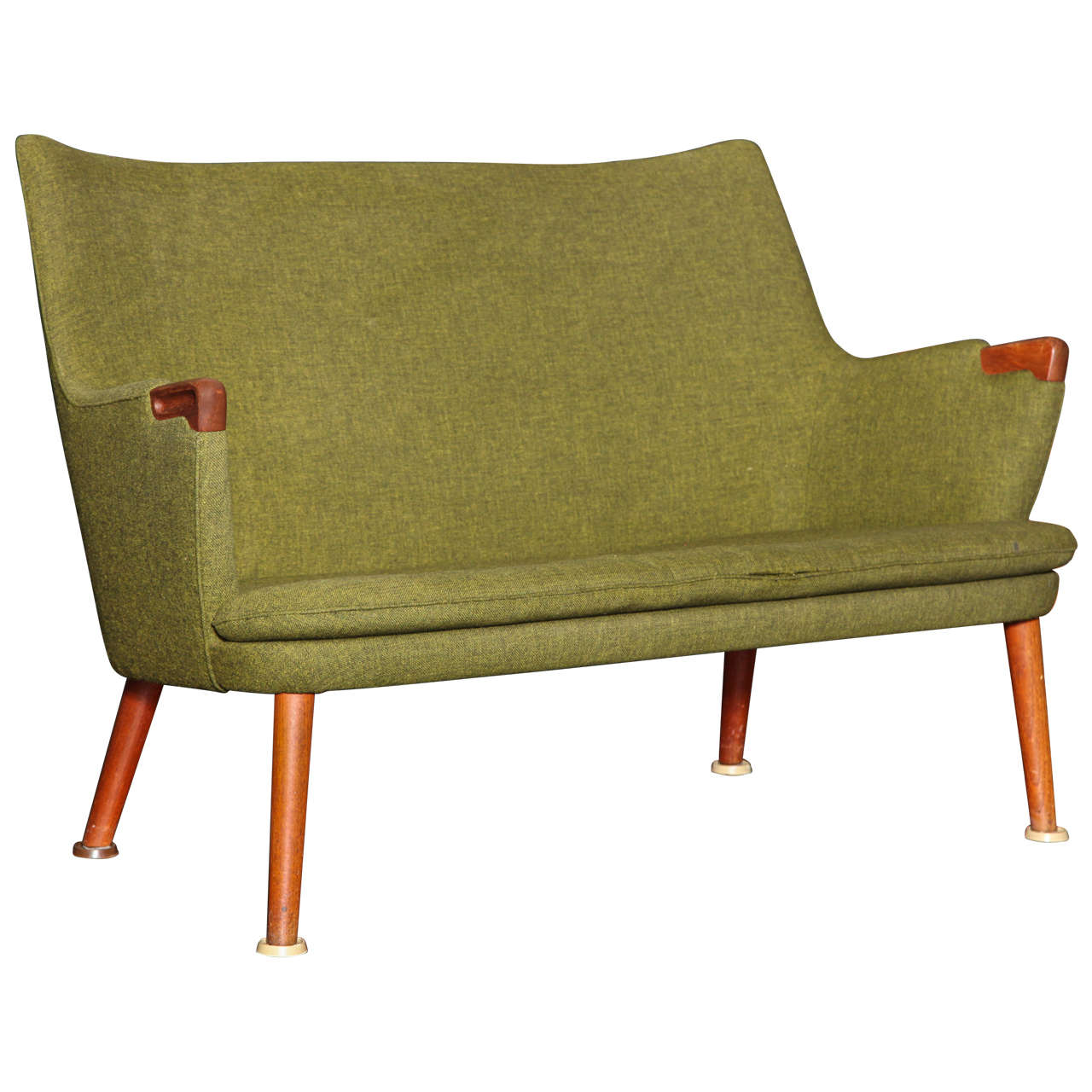 Rare Hans Wegner "Mini Bear" Settee AP-315, 1954