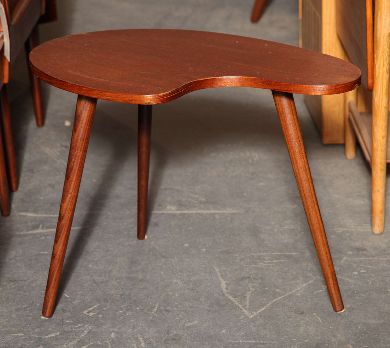 Mid-Century Modern Atomic Side Table from Denmark