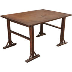19th c. Wood, High Architect Table