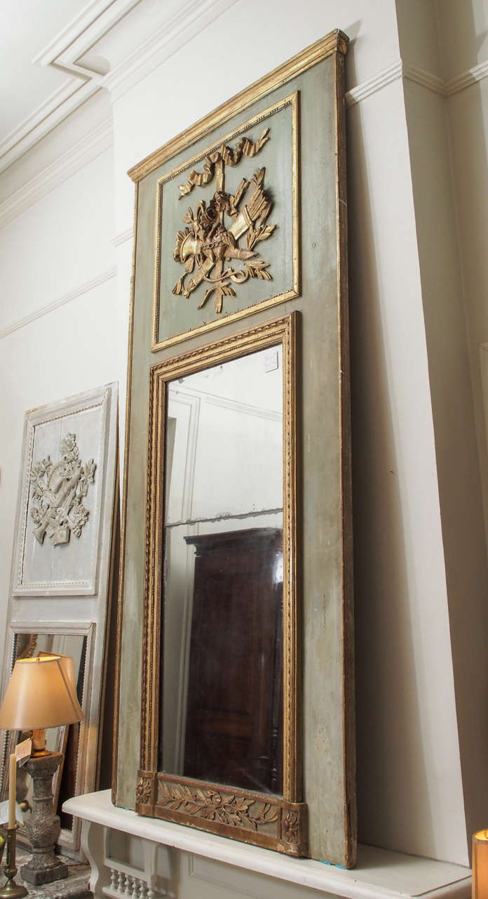 Louis XVI Trumeau Mirror 1