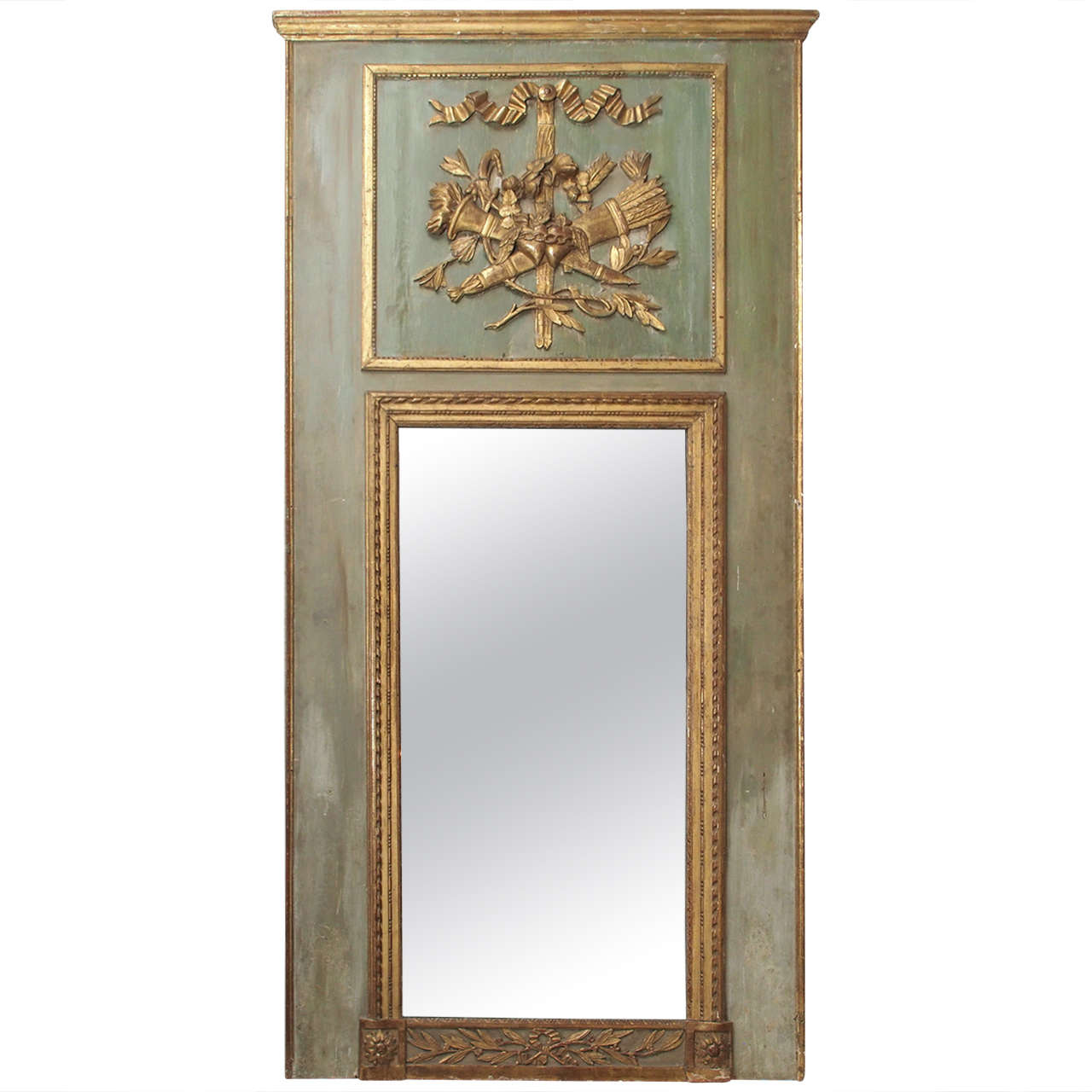 Louis XVI Trumeau Mirror at 1stdibs
