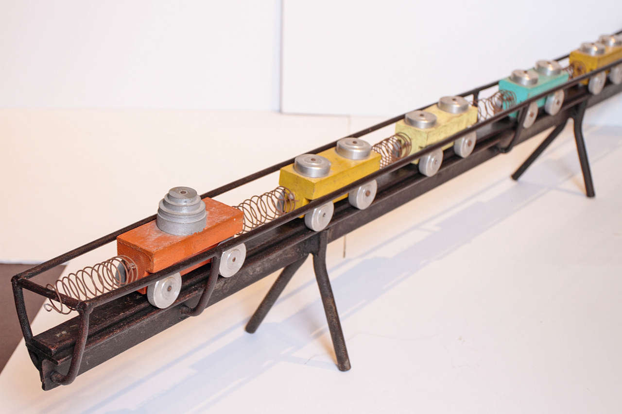 Mid-20th Century French Toy Train Set