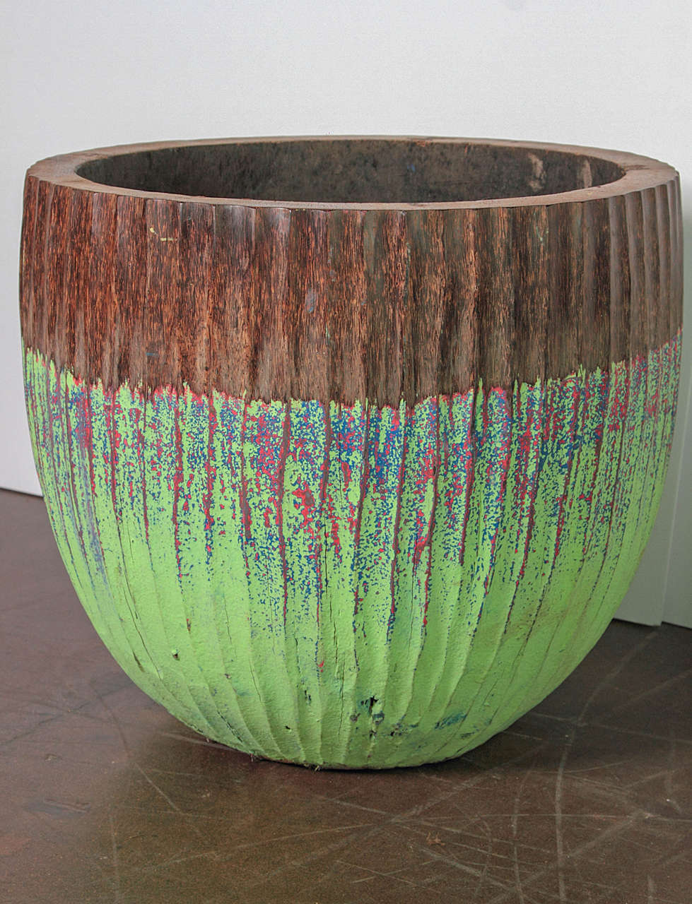 Organic Green Palm Bowls at 1stdibs