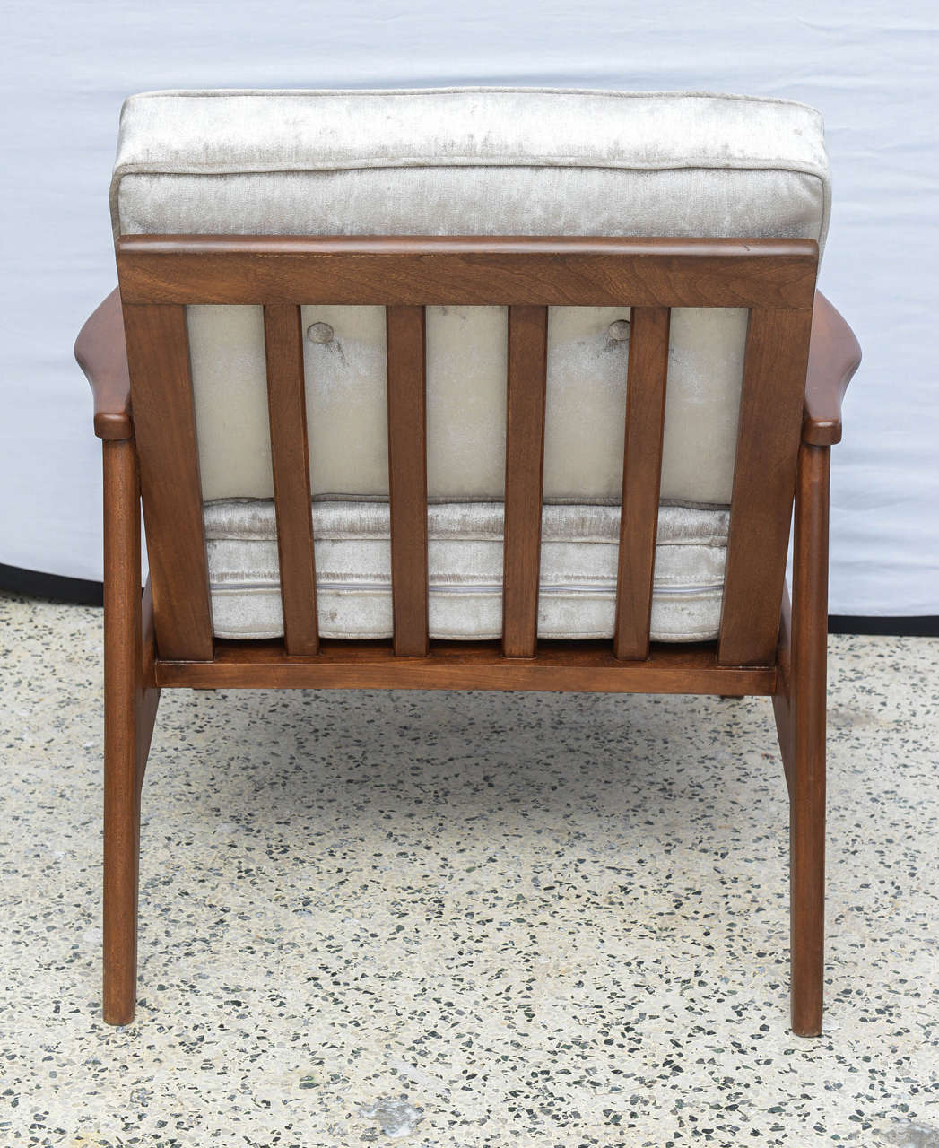Newly Refurbished Pair of MCM Arm Chairs, 1960 America 1