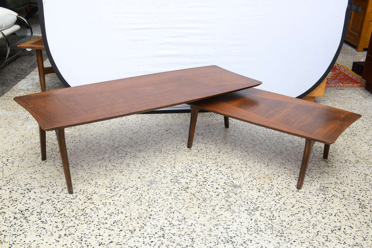 Pivot Or Swivel Mid Century Modern Coffee Table 1960s America At Gorgeous Swivel Mcm Wood Coffee Table Perfect For Any Shape Or Sized Couch Can
