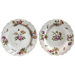Pair of Late 18th Century Royal Austria Porcelain Chargers