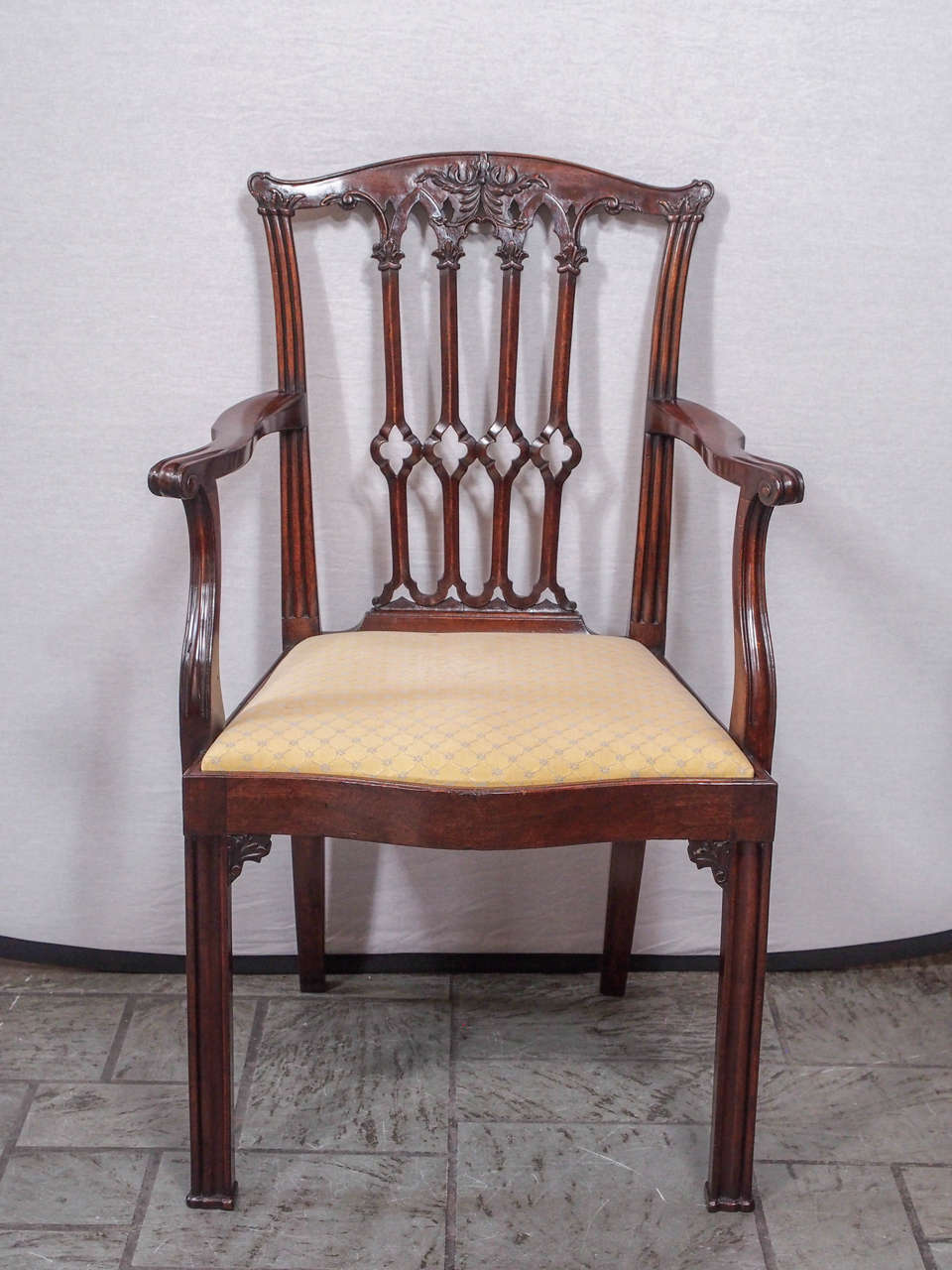 Set of Eight Antique English Dining Chairs In Good Condition In New Orleans, LA