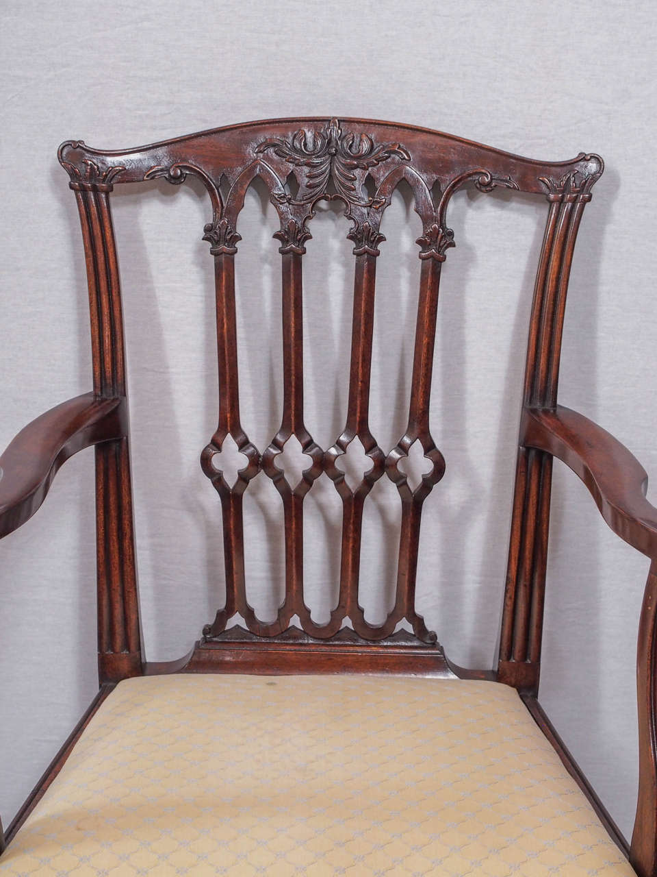 19th Century Set of Eight Antique English Dining Chairs