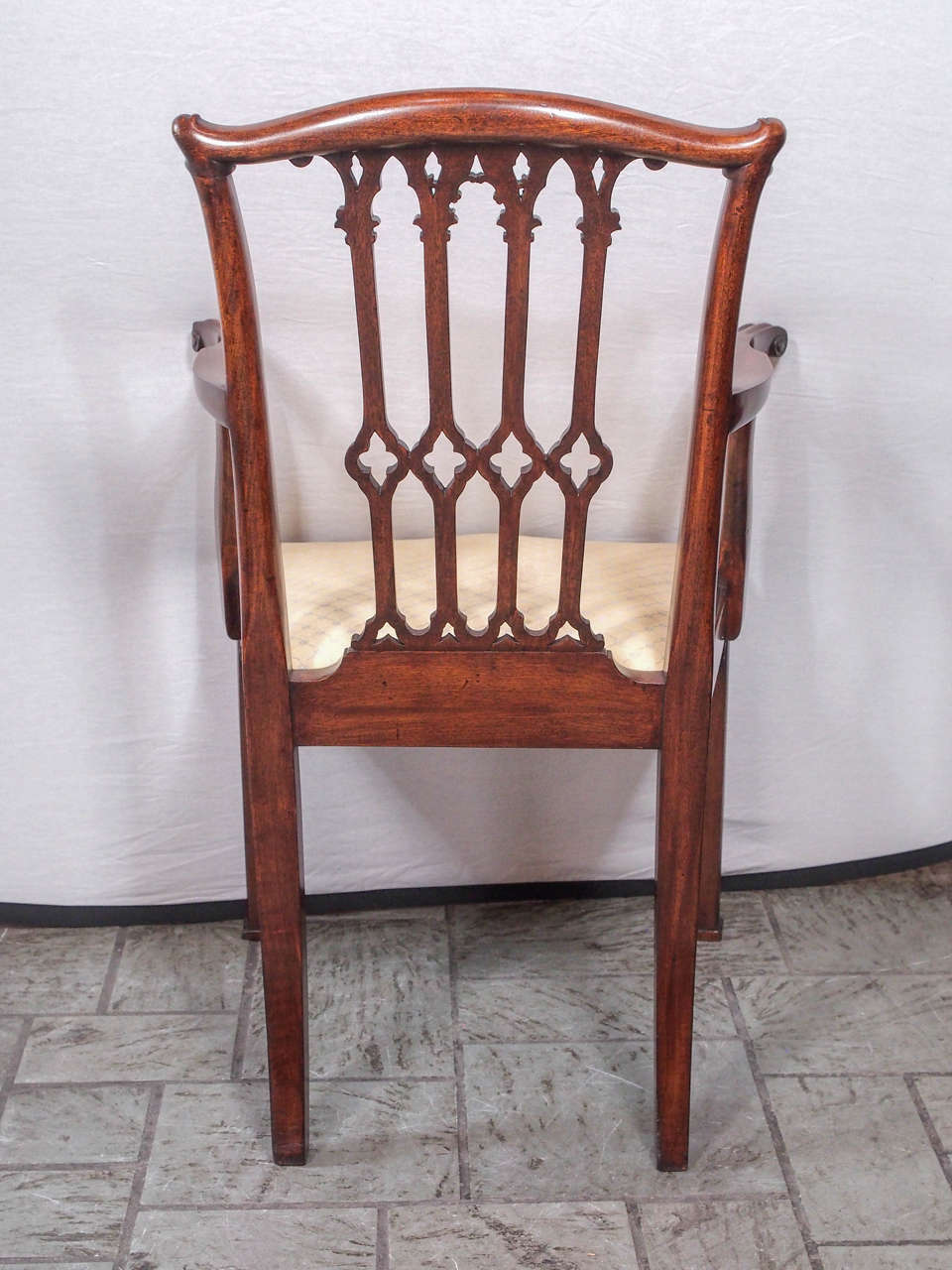 Set of Eight Antique English Dining Chairs 4