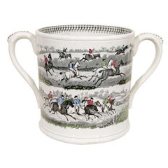 A  Large Staffordshire Steeplechase  Cup