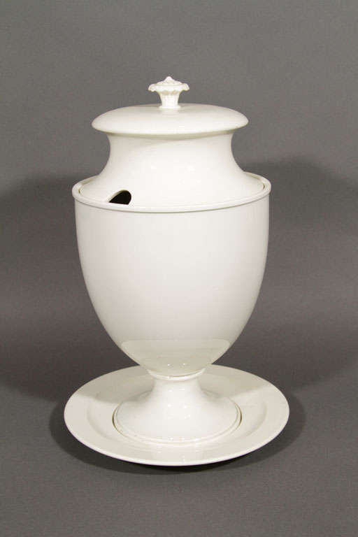 A Pair of Early 19th Century Wedgwood Creamware Covered Vases