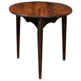 Pine and Fruitwood Cricket Table, English circa 1860