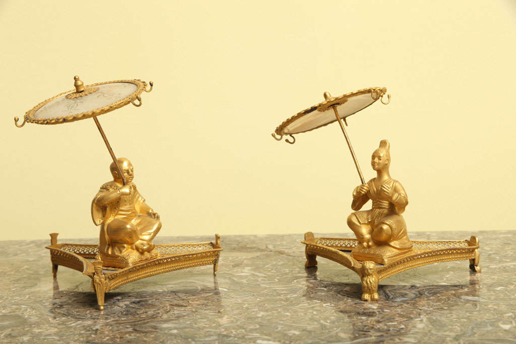Mother-of-Pearl Antique Palais Royale ring holders, French c.1840