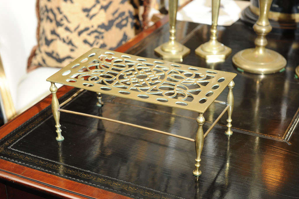 Georgian Style Brass Footman