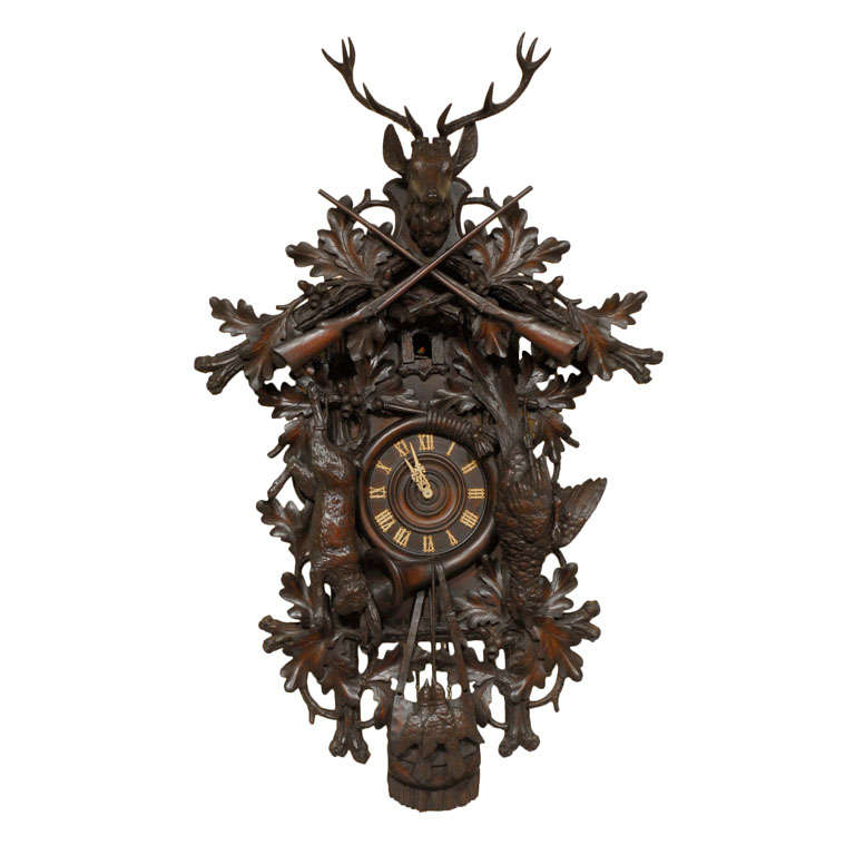 Black Forest Cuckoo Clock For Sale