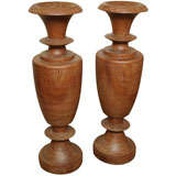 Tall Teakwood Urn