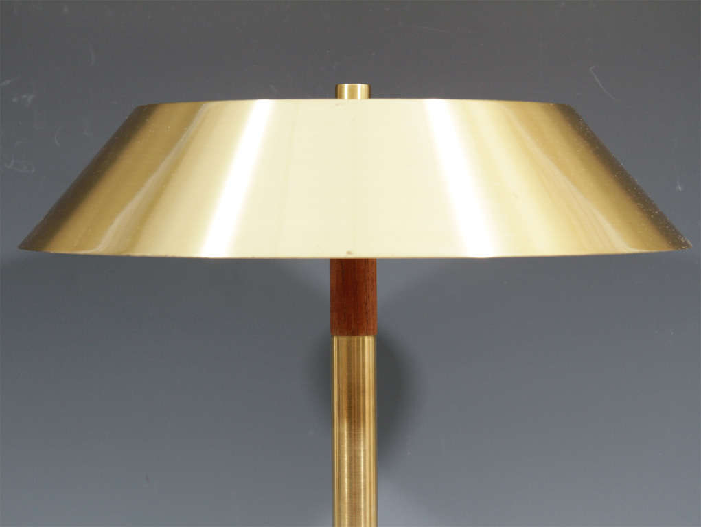 20th Century Mid Century Danish Modern Fog and Morup Table Lamp