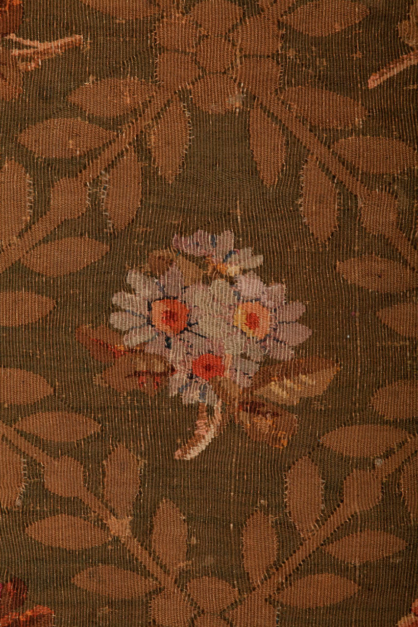 Charles X Antique French Aubusson Rug, circa 1825 1