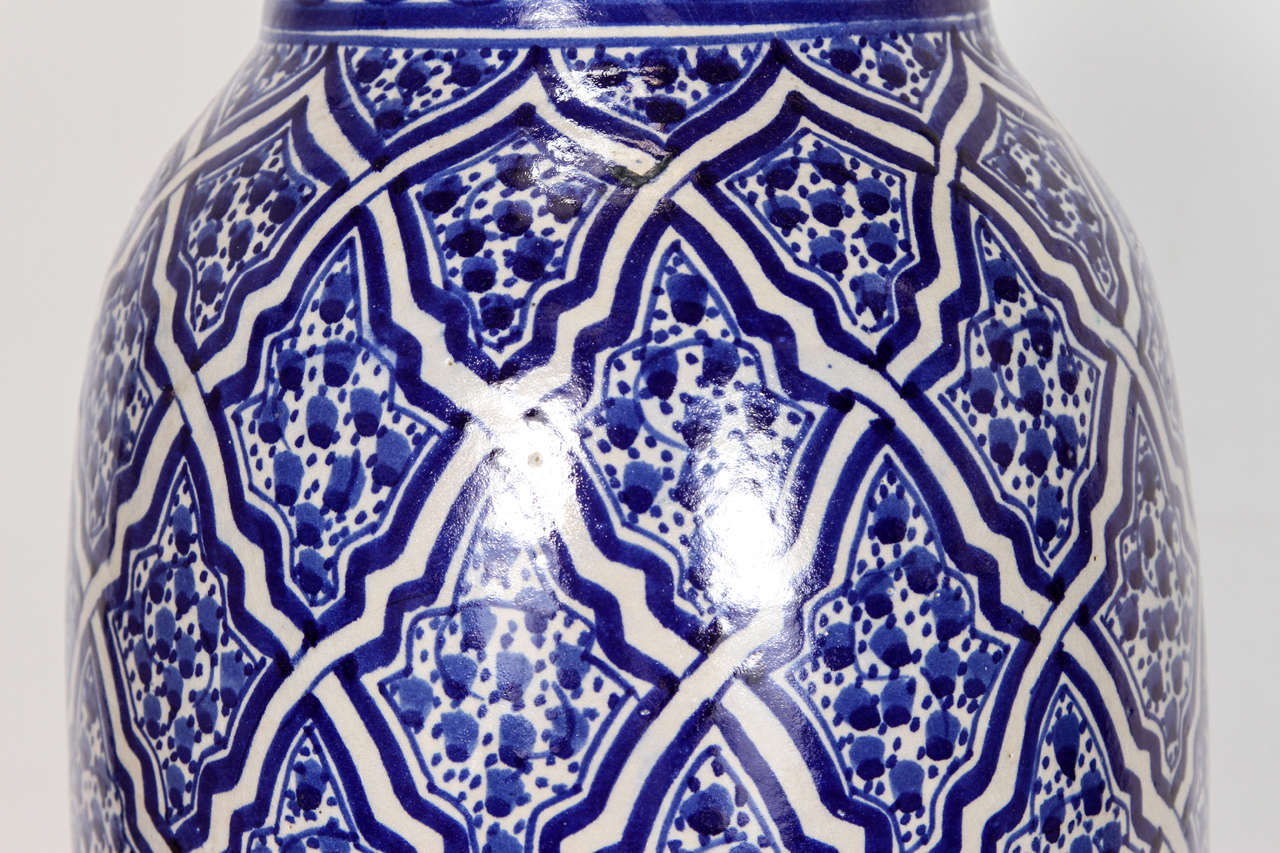 moroccan ceramic lamp