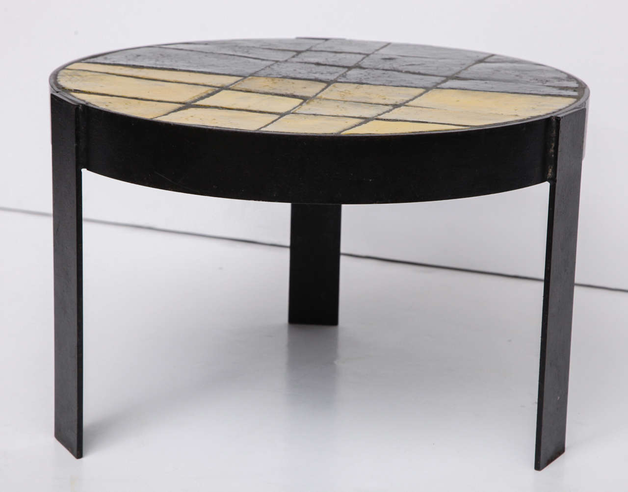 Unusual Ceramic Tile Top Table 1