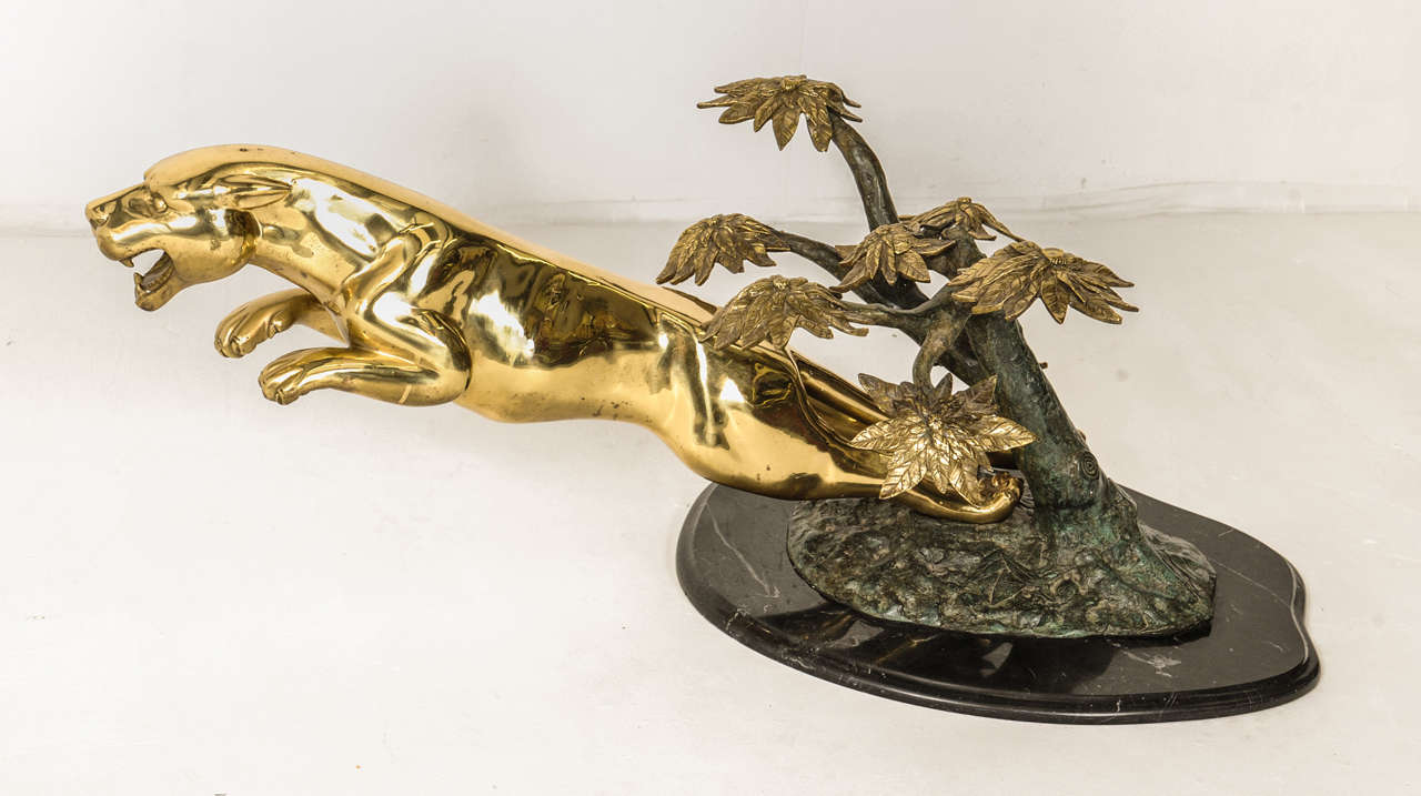 tabletop jaguar gold