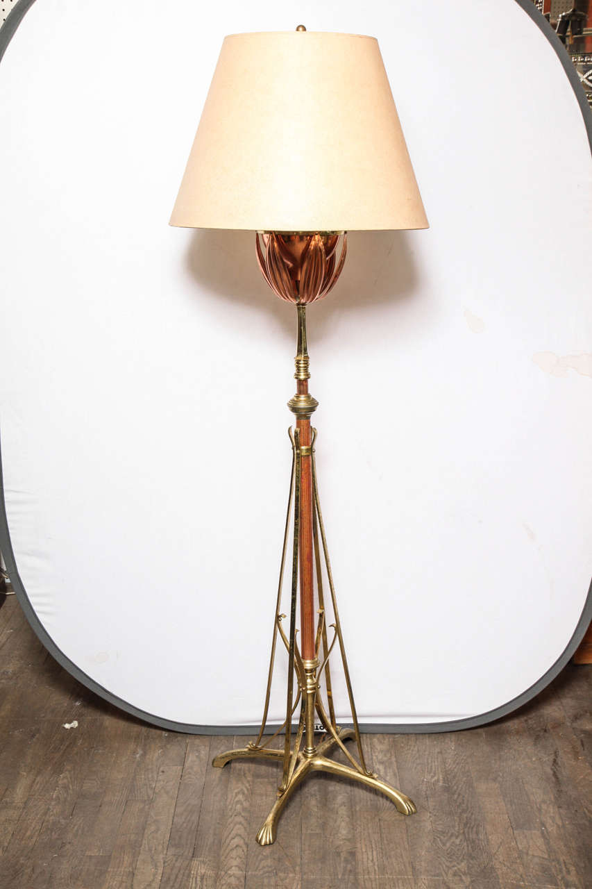 Original Benson Floor Lamp 

Made of copper and brass