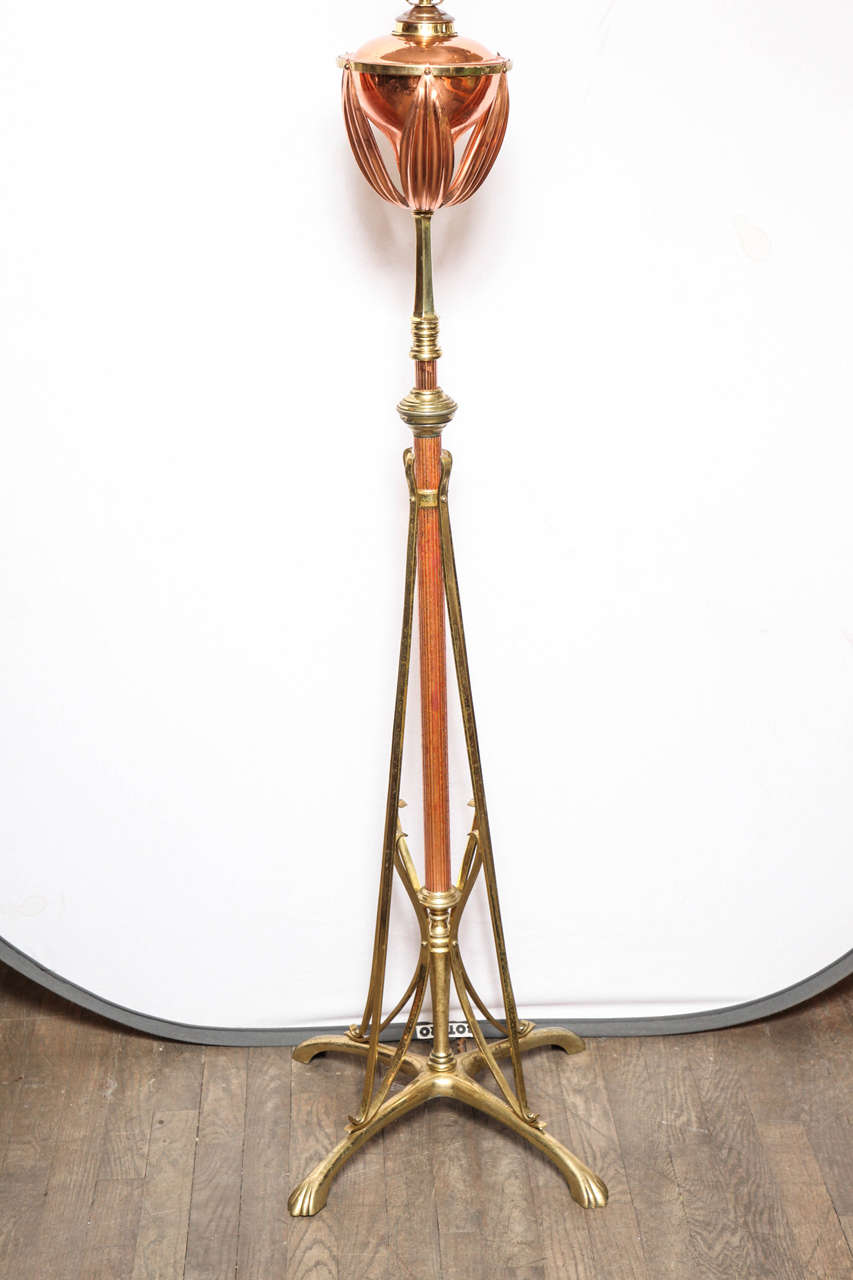 British Benson Floor Lamp