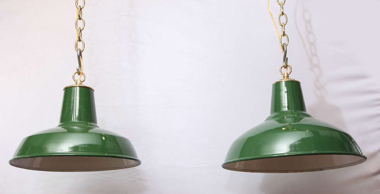 Comes with matching chain and canopy. 

Available in two different sizes 

Compatible for LED bulb.