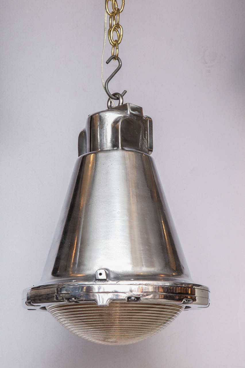 Polished Conical Industrial Lights 3