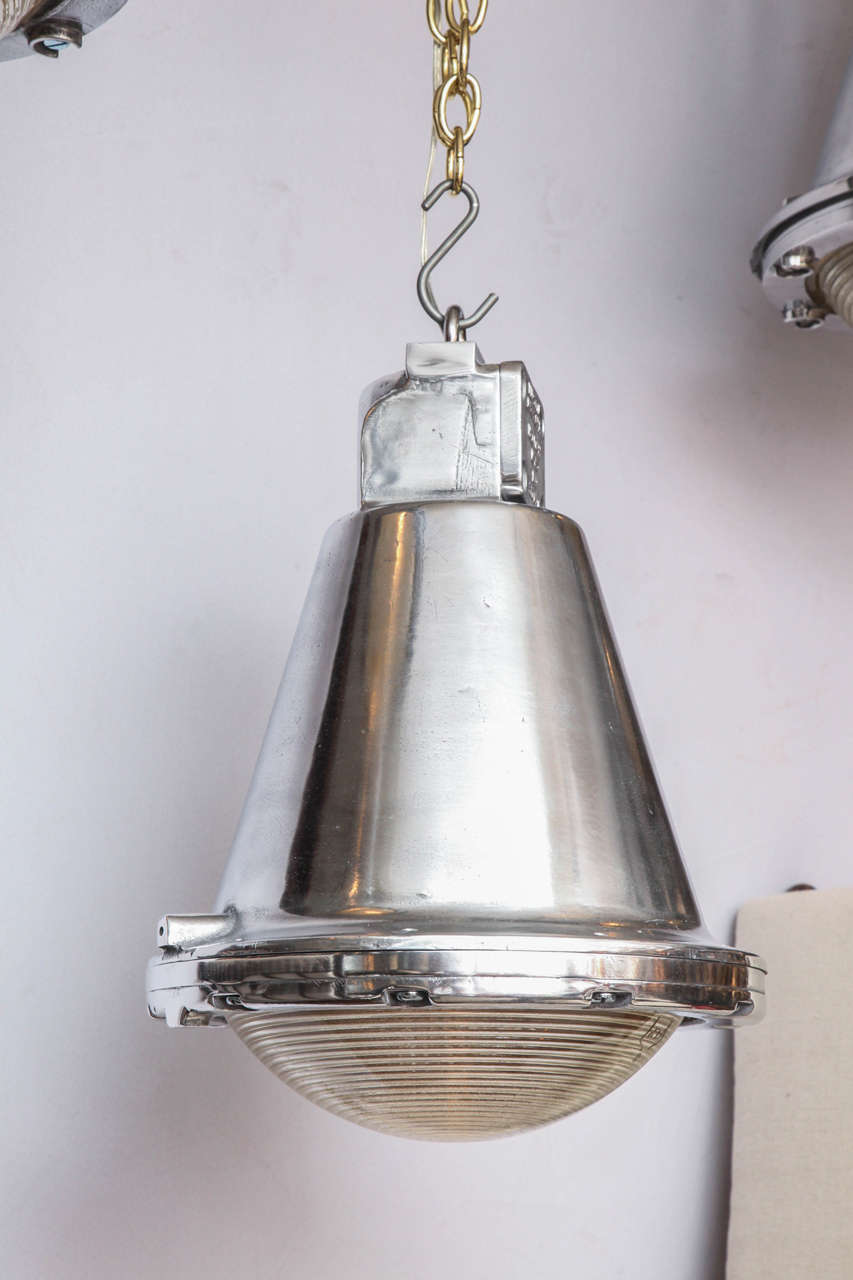 Polished Conical Industrial Lights 4