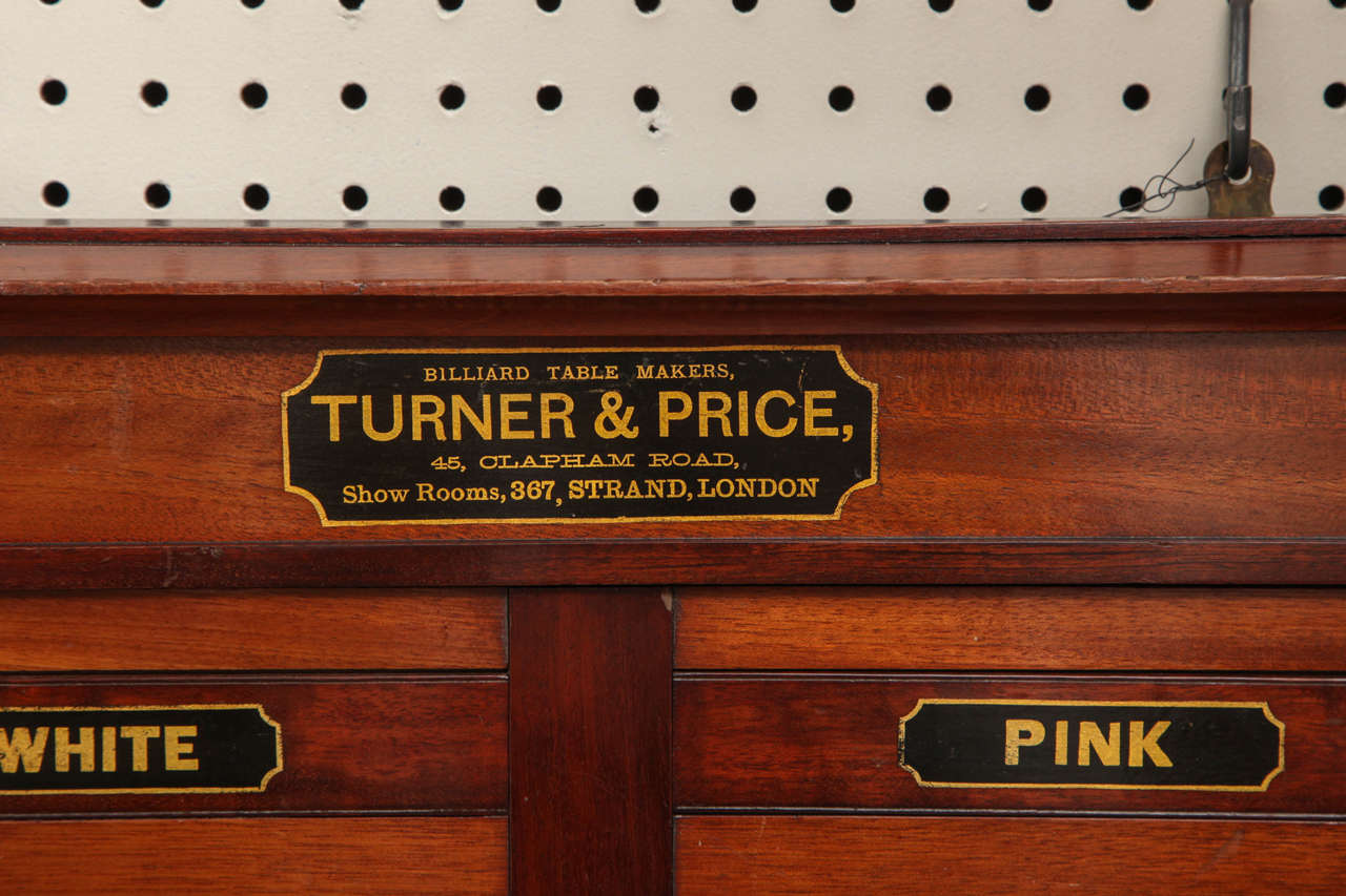 Billiards Snooker Scoreboard at 1stDibs billiards scoreboard