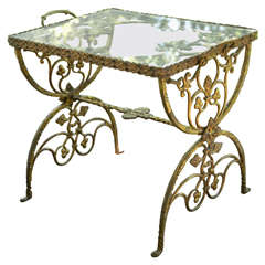 Low Table with Foliate Design
