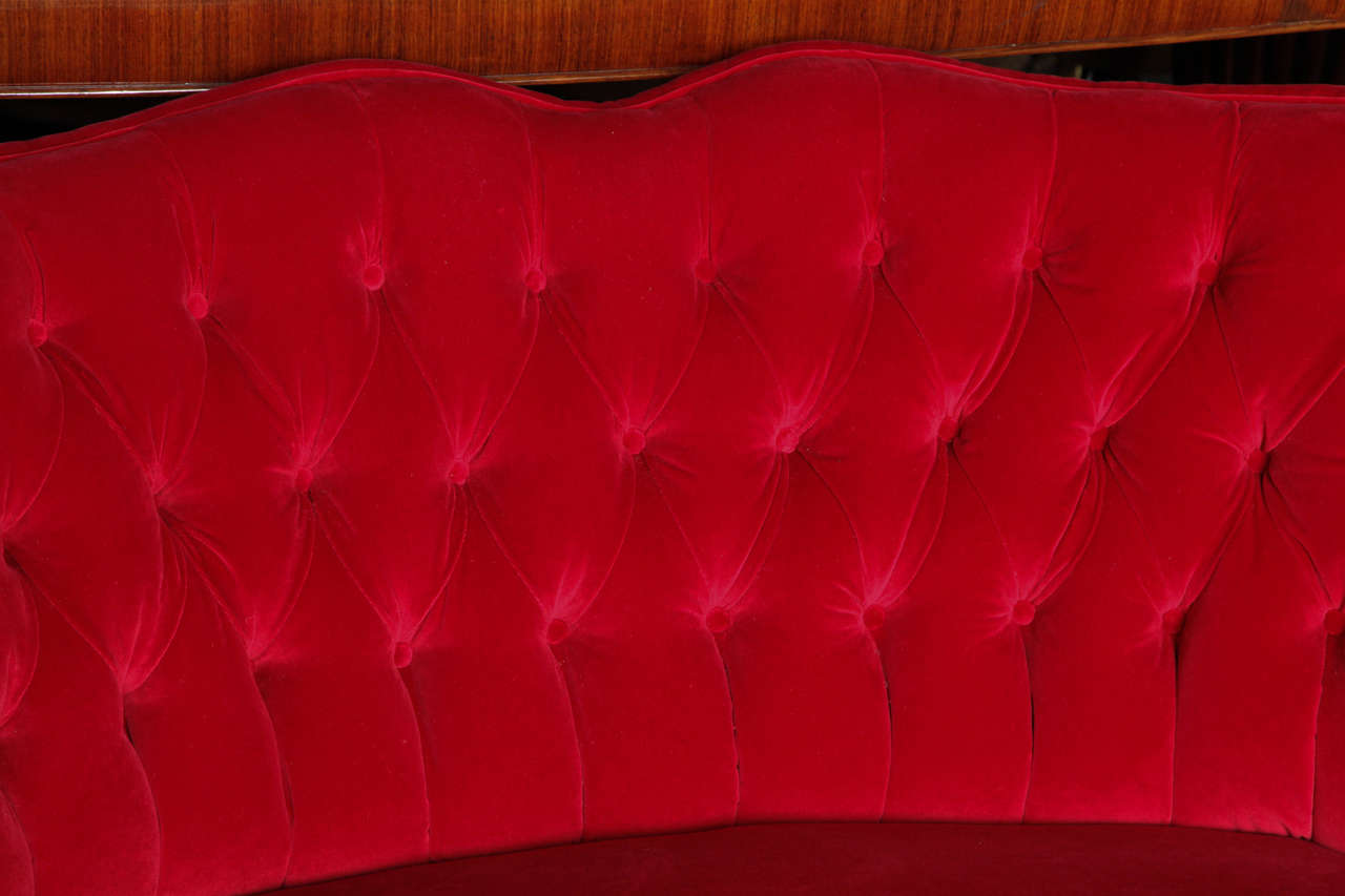 Pierino Busnelli Loveseat Made in Milan, 1950 For Sale 1