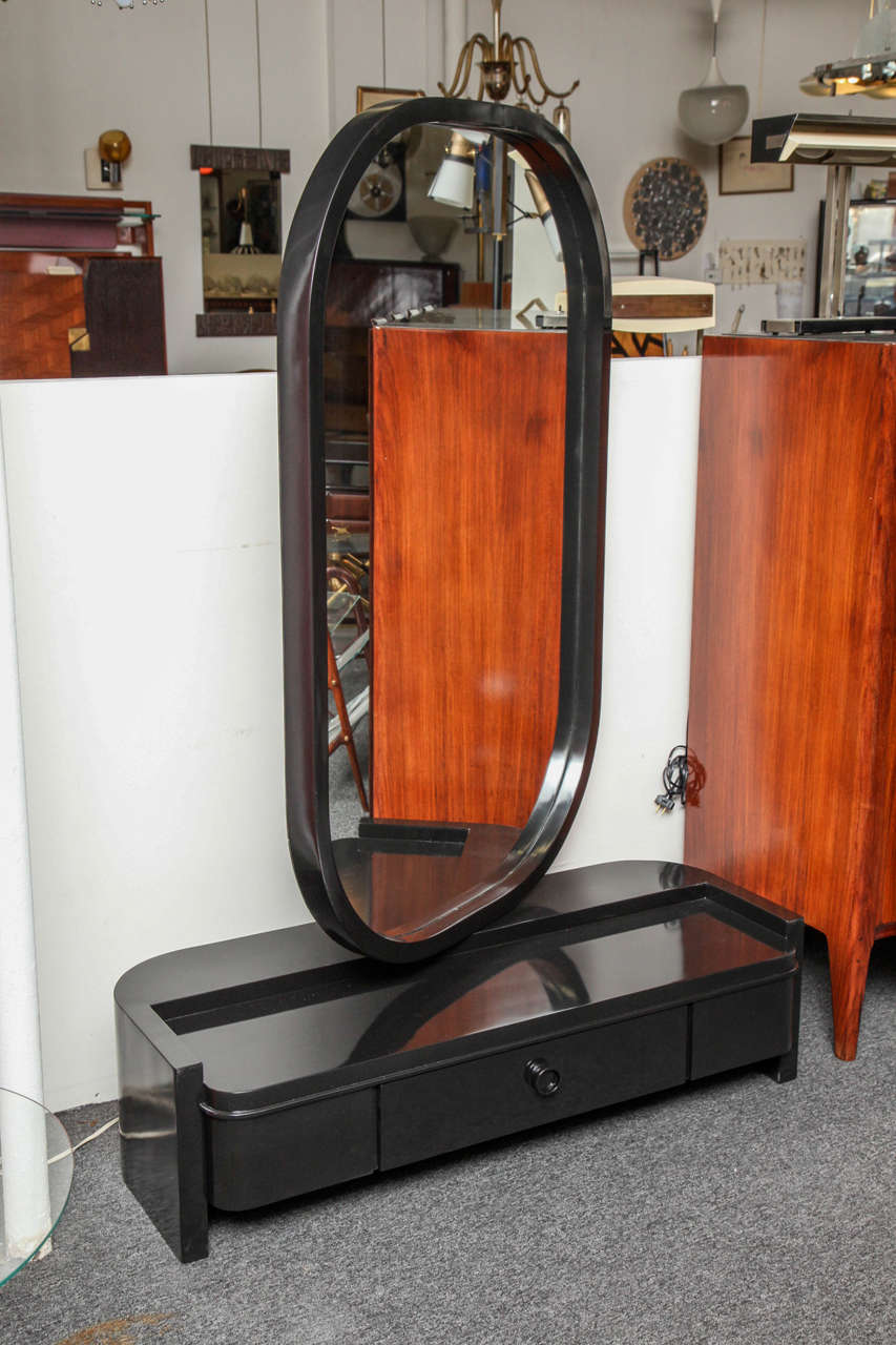 Mid-20th Century Dressing Mirror by Vittorio Valabrega Made in Italy For Sale
