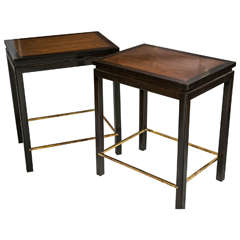 Pair of Small Tables by Dunbar