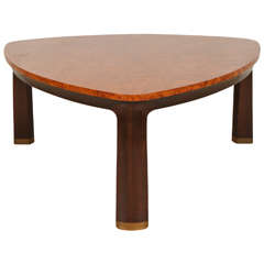 Carpathian Elm Coffee Table by Edward Wormley for Dunbar