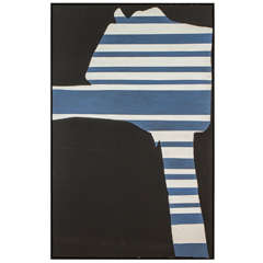 "Stripes on Black" by Adja Yunkers 2