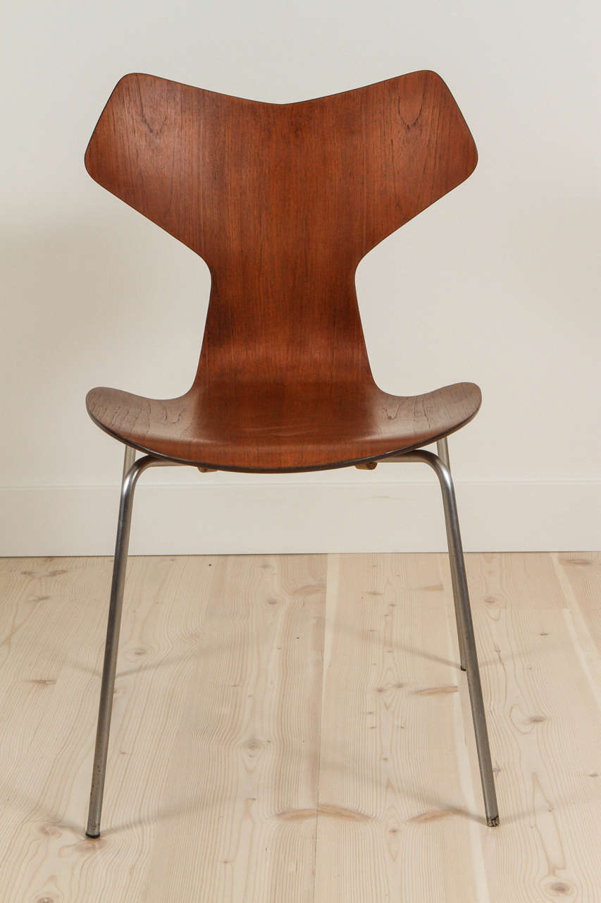 Danish Stacking Chairs by Arne Jacobsen for Fritz Hansen