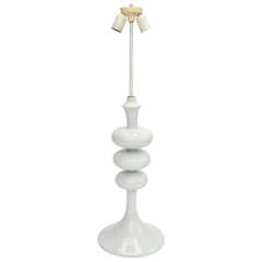 Tall Mid-Century Ceramic Table or Floor Lamp 11