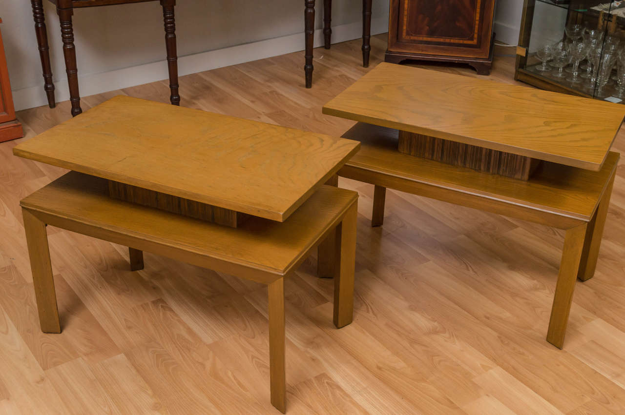 Mid-Century Modern Paul Frankl for Brown Saltman Tier Tables