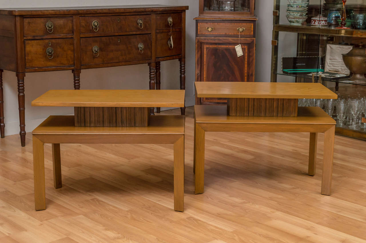 Mid-20th Century Paul Frankl for Brown Saltman Tier Tables