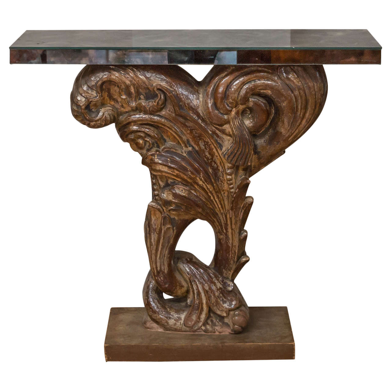 Hollywood Regency Console Table Attributed to Dorothy Draper
