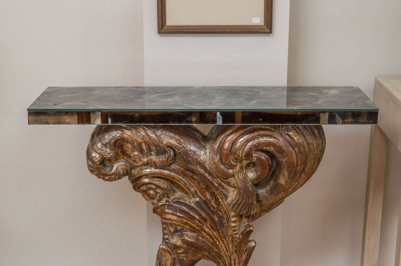 Mid-20th Century Hollywood Regency Console Table Attributed to Dorothy Draper