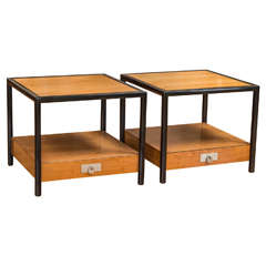 New World End Tables by Michael Taylor for Baker 9